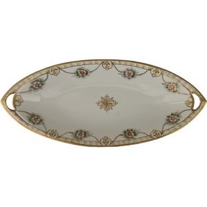 Vintage Nippon Porcelain Hand-Painted Dish by Noritake